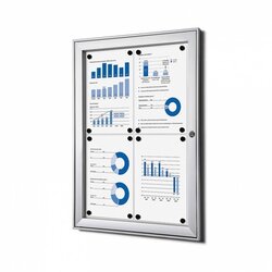 Showdown® Displays SCS4xA4 Schaukasten 4xA4 si 