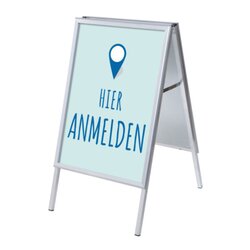 Showdown® Displays ZPA1G32MEI257 Kundenstopper A1 Set Hier Anmelden bl deu