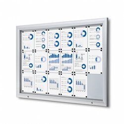 Showdown® Displays SCT18xA4 Schaukasten Outdoor 18xA4 si 