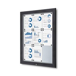 Showdown® Displays SCT9xA4C7016JS Schaukasten Outdoor 9xA4 an 