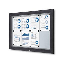 Showdown® Displays SCT8xA4C7016J Schaukasten Outdoor 8xA4 an 