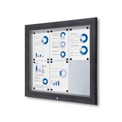 Showdown® Displays SCT6xA4C7016JS Schaukasten Outdoor 6xA4 an 