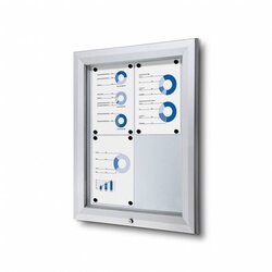 Showdown® Displays SCT4xA4 Schaukasten Outdoor 4xA4 si 