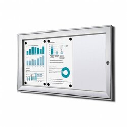 Showdown® Displays SCS3xA4B1 Schaukasten 3xA4 B1 si 