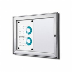 Showdown® Displays SCS2xA4B1 Schaukasten 2xA4 B1 si 