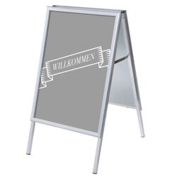 Showdown® Displays ZPA1G32MEI294 Kundenstopper A1 Set Willkommen gr deutsch