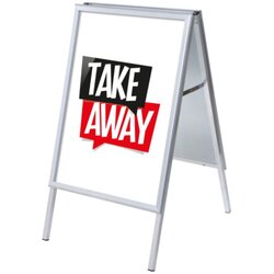 Showdown® Displays ZPA1G32MEI187 Kundenstopper A1 Set Take Away ws englisch