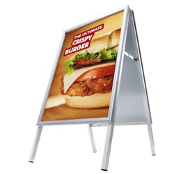 Showdown® Displays ZP50X70G32ME Kundenstopper 50x70cm 32mm Gehrung si