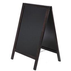 Showdown® Displays ZPCHBEBL55x85 Kundenstopper Natura Classic 55x85cm sw