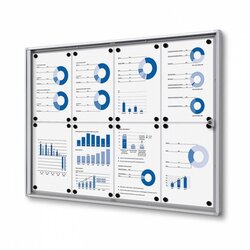 Showdown® Displays SCXS8xA4 Schaukasten Economy 8xA4 si 