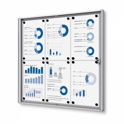 Showdown® Displays SCXS6xA4 Schaukasten Economy 6xA4 si 