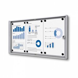 Showdown® Displays SCXS3xA4 Schaukasten Economy 3xA4 si 