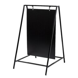 Showdown® Displays ZPSW50x70 Kundenstopper Swing Kreidetafel 50x70cm sw