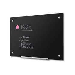 Showdown® Displays Glasboard Scritto® schwarz