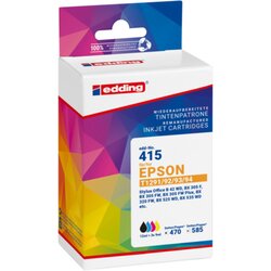edding 18-415-01 Tintenpatrone wie Epson T1291-94 sw/c/m/y 4St