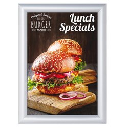 Showdown® Displays KRA4G25B1 Klapprahmen A4 Gehrung 25mm B1 si