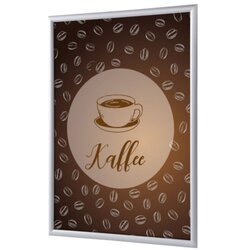 Showdown® Displays KRA1G25LPPI407 Klapprahmen A1 Kaffee de 