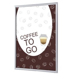 Showdown® Displays KRA1G25LPPI425 Klapprahmen A1 Kaffee To Go en 
