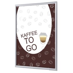 Showdown® Displays KRA1G25LPPI426 Klapprahmen A1 Kaffee To Go de 