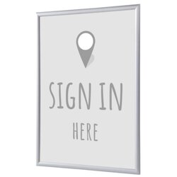 Showdown® Displays KRA1G25LPPI448 Klapprahmen Hier Anmelden A1 englisch gr