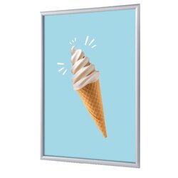 Showdown® Displays KRA4G25LPPI424 Klapprahmen A4 Eis 