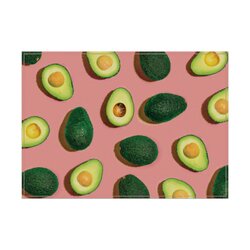 Showdown® Displays PLM6GI40 Tischset Avocado ro 6St 