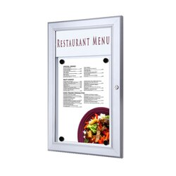 Showdown® Displays SCZ1xA4 Menükasten Outdoor 1xA4 hoch si