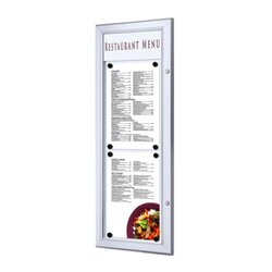 Showdown® Displays SCZ2xA4T Menükasten Outdoor 2xA4 hoch si