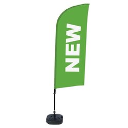 Showdown® Displays BFAW310WT21I83 Beachflag Neu gn englisch 