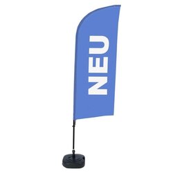 Showdown® Displays BFAW310WT21I78 Beachflag Neu bl deutsch 