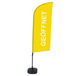 Showdown® Displays BFAW310WT21I62 Beachflag Geöffnet ge deutsch 