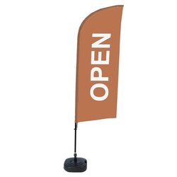 Showdown® Displays BFAW310WT21I59 Beachflag Geöffnet br englisch 