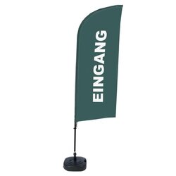 Showdown® Displays BFAW310WT21I121 Beachflag Eingang gr deutsch 