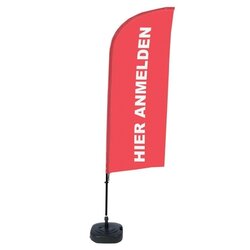 Showdown® Displays BFAW310WT21I118 Beachflag Hier Anmelden rt deutsch