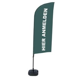 Showdown® Displays BFAW310WT21I112 Beachflag Hier Anmelden gr deutsch