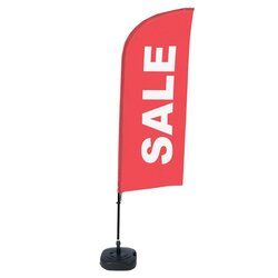 Showdown® Displays BFAW310WT21I102 Beachflag Sale rt englisch 