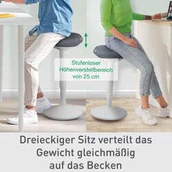 Leitz Sitz-Steh-Hocker Ergo Active