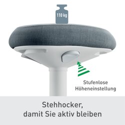 Leitz Sitz-Steh-Hocker Ergo Active
