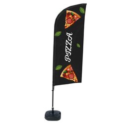 Showdown® Displays BFAW310WT21I136 Beachflag Pizza 
