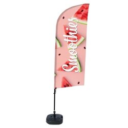 Showdown® Displays BFAW310WT21I75 Beachflag Smoothies Wassermelone