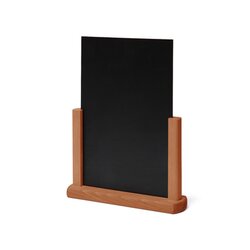 Showdown® Displays TCHBLBA4 Kreidetafel Natura Tisch A4 hbr
