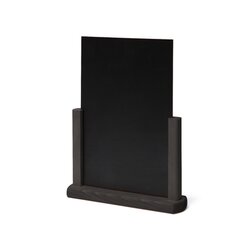 Showdown® Displays TCHBBLA4 Kreidetafel Natura Tisch A4 sw 