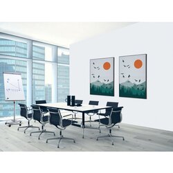 Showdown® Displays Dekobild 40 x 40 cm (B x H) Sonne und Vögel