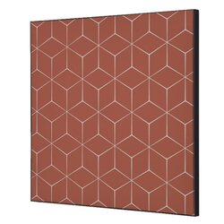Showdown® Displays TFR22W400-I17 Wanddekoration Set 40x40 Hexagon br