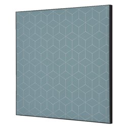 Showdown® Displays TFR22W400-I15 Wanddekoration Set 40x40 Hexagon gr