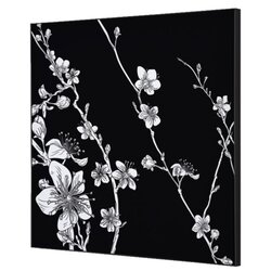 Showdown® Displays TFR22W400-I7 Wanddekoration Set 40x40 Kirschblüte sw