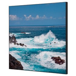 Showdown® Displays TFR22W400-I825 Wanddekoration Set 40x40 Meereswellen