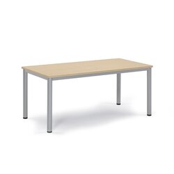 Neutralware 810076079 Besprechungstisch 160x80x72cm Gestell si Platte ahorn
