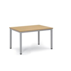 Neutralware 810075972 Besprechungstisch 120x80x72cm Gestell si Platte buche