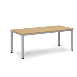 Neutralware 810076172 Besprechungstisch 180x80x72cm Gestell si Platte buche